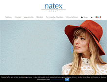 Tablet Screenshot of natexgroup.com